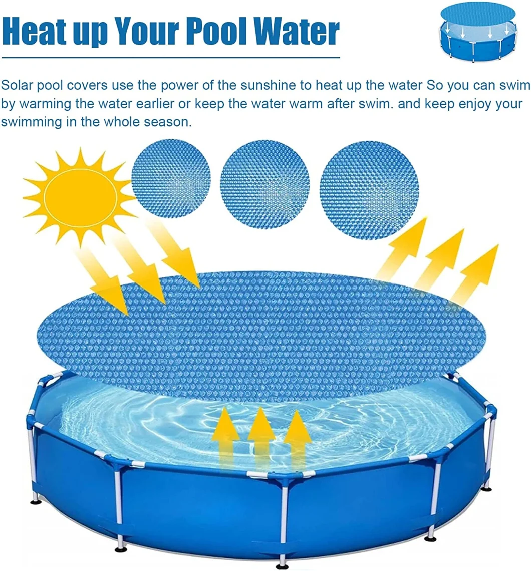 in-Ground and Above-Ground Pool Solar Covers Solar Pool Hot Tub Blanket Cover