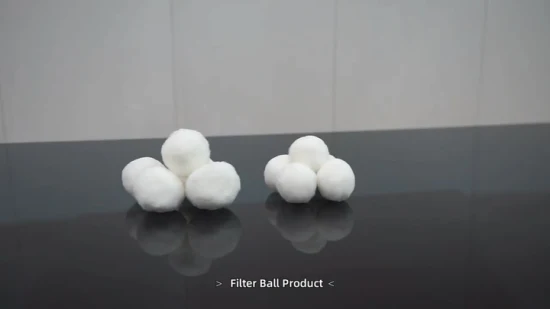 Bolas de filtración para limpieza de SPA, filtro de bolas de fibra para purificación de agua de piscina