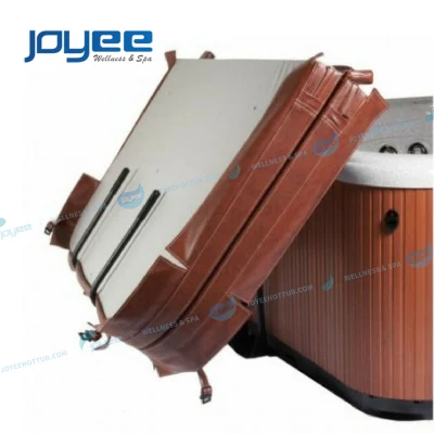 Joyee, producto en oferta, elevador de cubierta para spas de jardín, accesorios para bañera de hidromasaje, elevador hidráulico Manual para bañera de SPA al aire libre